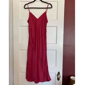 Anthropologie Slip Dress • Pink • Size S